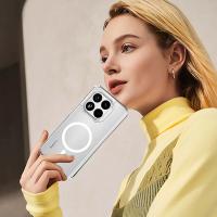 Funda Magnética Transparente Para Xiaomi 15T pro Material PC+TPU Antichoque Compatible Con Xiaomi 17 17Pro Max Cubierta De Carga Inalámbrica - details 6
