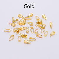 100pcs Conectores De Hebilla Para Joyería Clavos De Talla Bails De Melón Suministros De Pendantes De 7 8 10mm En Metal - details 5