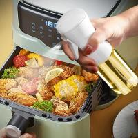 Botella De Rociador De Vidrio Doble Tubo Para Control De Grasa Y Aceite Ecológico Adecuado Para Cocina Barbacoa Air Fryer - details 1