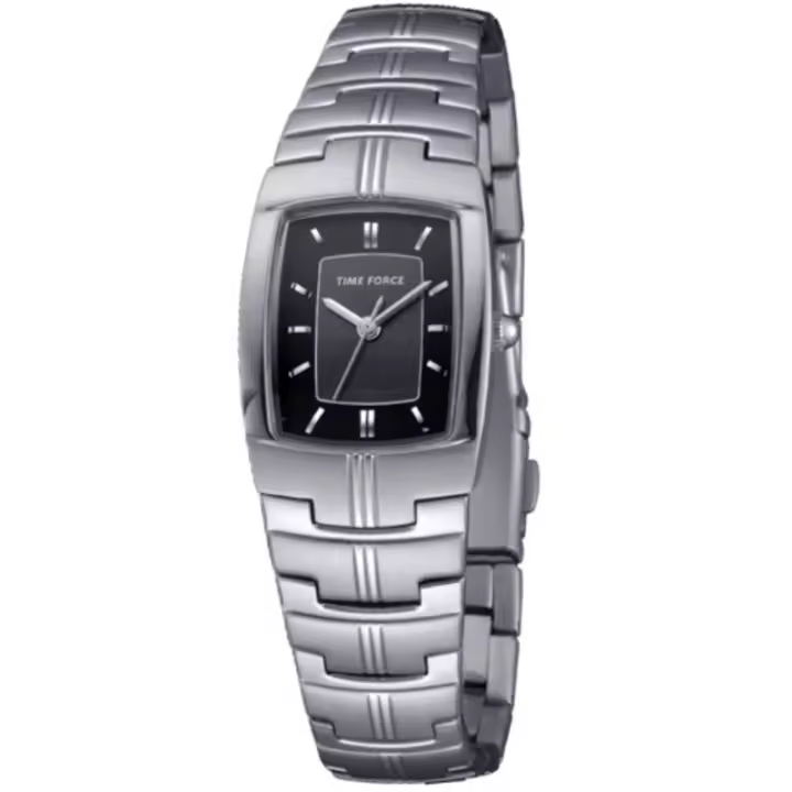 Time Force Tf4058l01m  Reloj Para Para Mujer Color Plateado - 1