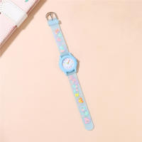 Reloj Para Niñas Con Patrón 3D De Mariposa Moda Casual Estudio Diario Regalo Estudiante Regular Resistente Al Agua - details 8