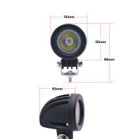 Luz De Trabajo LED Para Coche 10W 2'' Spots/Flood Para Offroad 12v 24v Moto 4x4 ATV Luz Antiniebla Para Motocicleta Y ATV - details 7