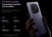 El teléfono inteligente Xiaomi redmi note 14 pro + 5g, NFC， Incluyendo cargadores, Qualcomm Snapdragon 7s Gen 3 (4 nm) ， Pantalla amoled 1.5k de 6,67 pulgadas, sensor de huellas dactilares, Cámara 200mp, doble tarjeta sim, 5g, carga rápida 120w, negro, - details 0