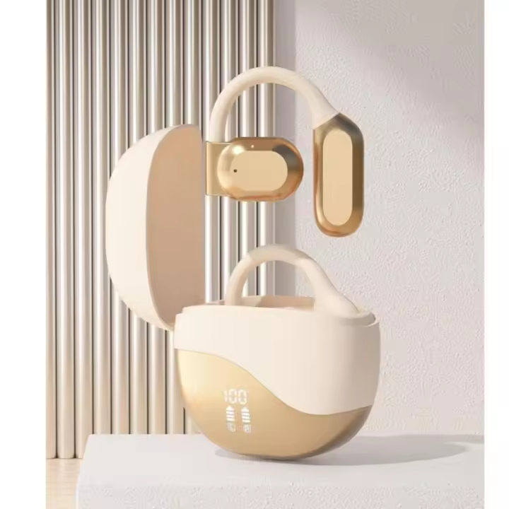 PORCHEDDU Auriculares con Traducción de Idiomas en tiempo real with IA, versión Mejorada 2025, auriculares con Traducción de IA de oído Abierto, auriculares con Traducción a 144 idiomas para iOS y Android - 1