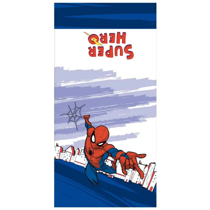 PONCHO PLAYA ALGODON SPIDERMAN  55*110CM/320G - 1