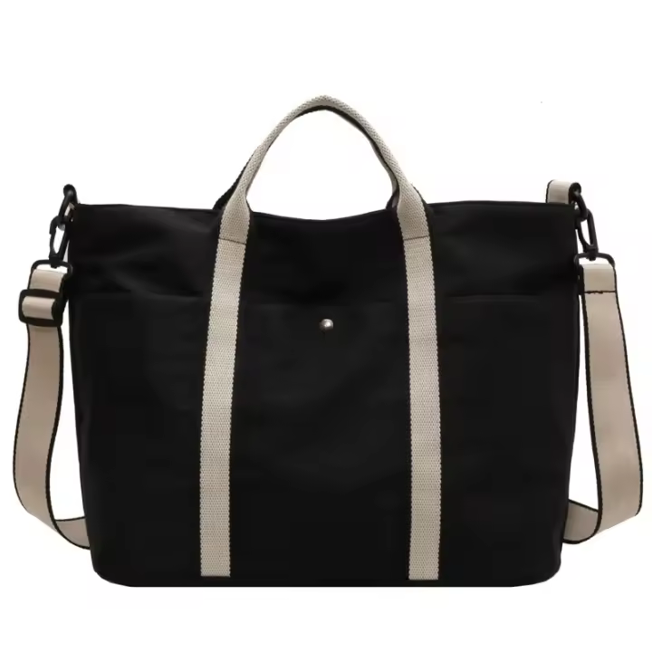 Bolso de lona ligero para mujer, bolsa de gran capacidad, alta calidad, 2023 - 1