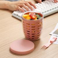 Water Draining Fruit Storage Cup Practical Vegetable Draining Strainers Container Practical Fruit Cup for Office - details 4