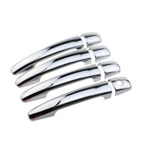 Cubiertas De Manija De Puerta Cromadas Para Peugeot 3008 2008-2016 Accesorios De Coche Adhesivos De Decoración Para Automóvil - details 0