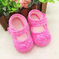 Zapatos De Camila Para Bebés Recién Nacidos Con Lazo Floral Antideslizantes De Algodón Suave Para Niñas Edad 0-2 Años - details 2