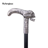 Bastón De Moda Con Cabeza De Calavera 93cm Elegante Decorativo Para Hombres Cosplay Con Punta De Goma Y Mango De Aleación De Aluminio - details 5