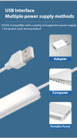 Luz Nocturna Magnética Para Gabinete Lámpara De Lectura Para Estudio Luz De Escritorio USB 5V Para Dormitorio Y Estudio - details 1