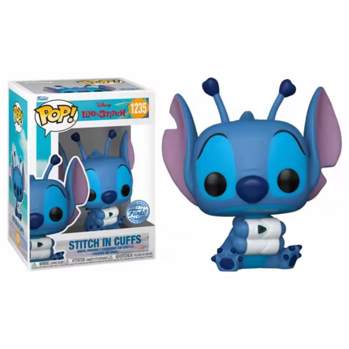 Funko Pop! Disney Lilo y Stitch, Stitch in Cuffs (Special Edition) 1235 - 1