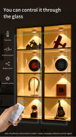 Luces LED De Encimera Tricolor Sin Cable Con Control Remoto Recargable Para Cocina Armario Decoración Del Hogar Luz Nocturna Redonda - details 2
