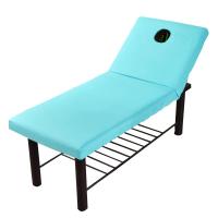 Funda De Edredón SPA Sábana De Masaje Para Salon De Belleza Cama De Masaje Suave Con Agujero Para La Cara Elasticidad Adecuado Para Adultos - details 4