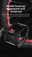 Pedales De Bicicleta De Aluminio Ultraligero Universal Para Ciclismo MTB Con 4 Rodamientos Sellados Calidad Superior Para Carretera Y Montaña - details 7