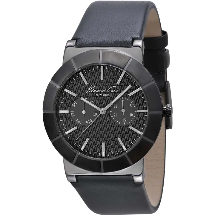 Kenneth Cole Reloj analogico para Hombre de Cuarzo con Correa en Piel IKC1929 - 1
