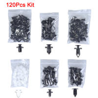 120PCS Clips De Coche Plásticos Con 6 Tamaños Populares Herramientas De Remoción De Terminales Y Parachoques Fijación De Cuerpo De Coche - details 1