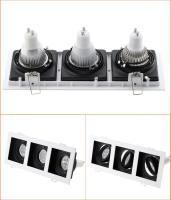 Lámpara De Pared LED Para Bombillas GU10 Iluminación De Punto Fijo Para Dormitorio Y Cocina Montaje Revestido En Aluminio Negro - details 14