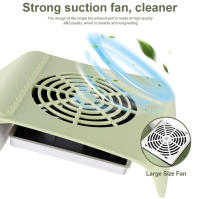 ExtrCTOR DE VACÍO PARA UÑAS COLECCIONADOR DE POLVO BAJO Ruido Herramienta De AbsorciÓn De Polvo Para Manicura Limegirl - details 3