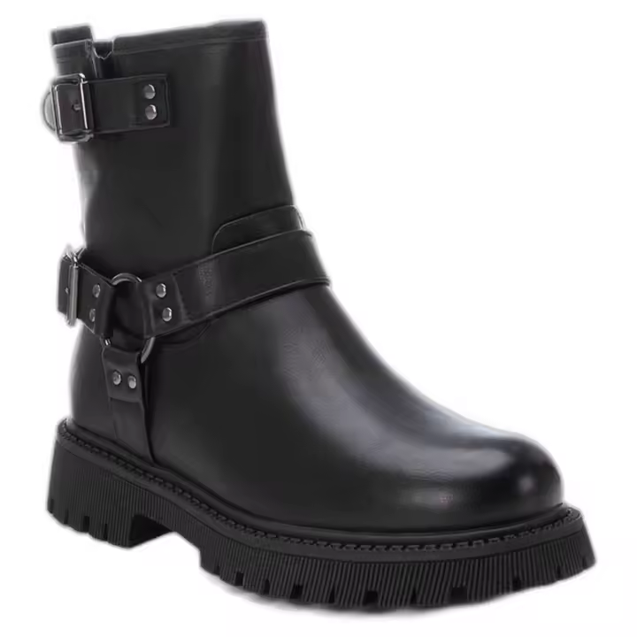 Botines XTI  para mujer en color negro - 1