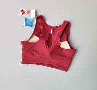 Sudadera De Yoga Para Mujer Verano Serie Naked Sin Costuras Quick Dry Top Deporte Con Correa Trasera Fitness Bra Quicks Drying - details 10