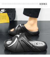 Zapatillas De Hombre Para Exterior EVA Material Sandalias De Playa Verano Suela Gruesa Estilo Deportivo Abiertas Tobilleras - details 10