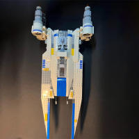 Nuevos Bloques De Espacio MOC Rebeldes U-Wing Fighter Con Base Juguetes Educativos De Construcción Creativos Regalo De Cumpleaños Para Niños Y Adultos - details 1