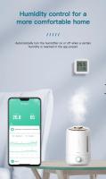 Sensor De Temperatura Y Humedad Tuya Mini Con Pantalla LCD Digital Compatible Con APP Bluetooth Control Remoto Termómetro Y Higrómetro - details 14