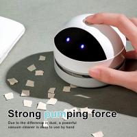 Mini aspiradora de Mesa: Mini aspiradora portátil, aspiradora de Mesa Recargable por USB, Limpieza de Migas, Hogar - details 0