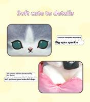 Muñeco De Peluche Suave Y Genuino Mofusand Serie Obrero 21cm Gato Trabajador Delfín Juguete Regalo Para Adultos Y Adolescentes - details 10