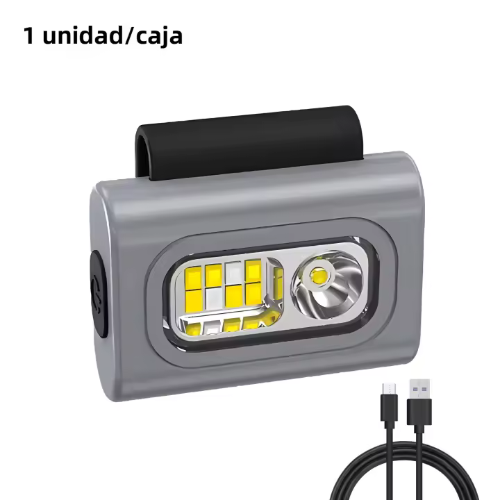 Linterna Frontal Recargable LED De Alta Potencia Lámpara De Cabeza Para Casco Nextorch Distancia De Iluminación 50-100 M Material ABS Impermeable - 1