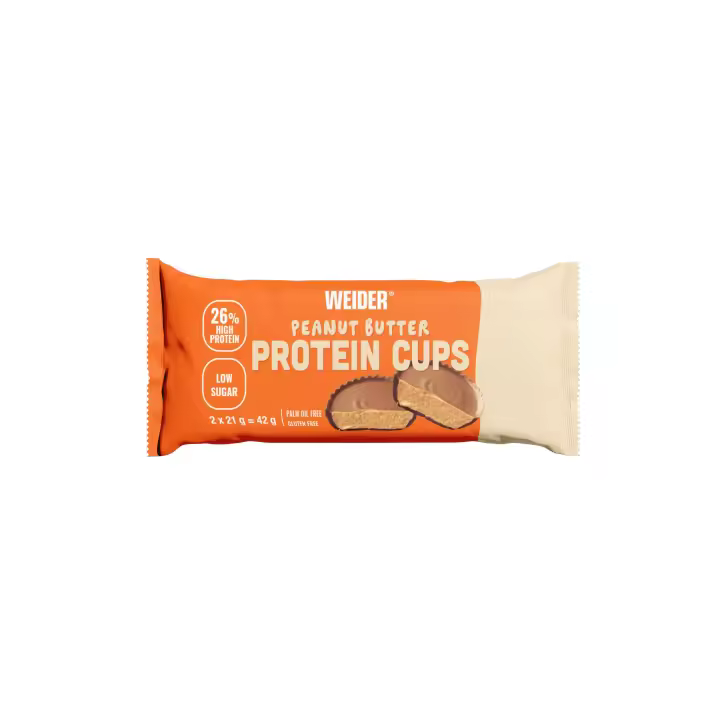 PROTEIN CUPS PEANUT BUTTER (2 UNIDADES 42G) - Weider - 1