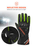 Guantes De Motocicleta Para Invierno Impermeables Gant Moto Tacto De Pantalla Hombres Completo Dedos Guantes De Conducción De Motocicleta - details 14