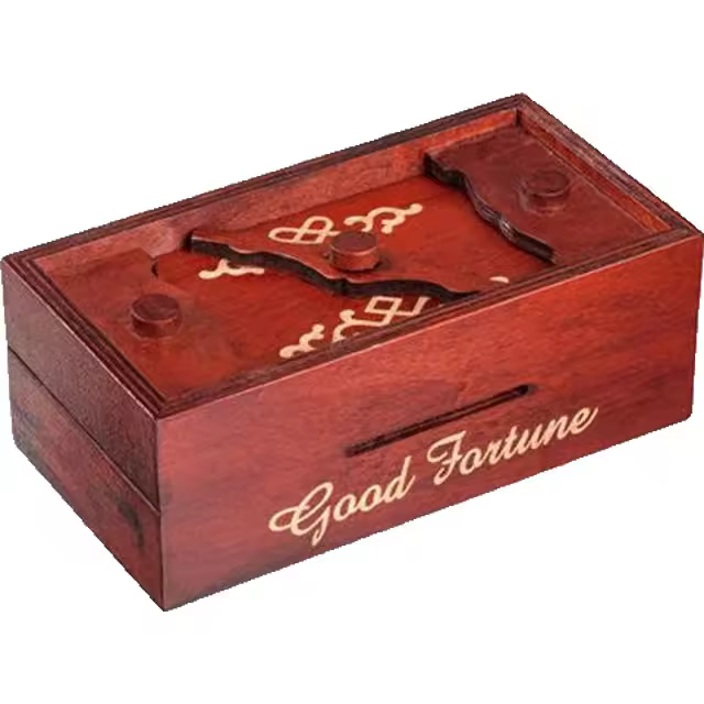 MADNESSTOYS ROMPECABEZAS CAJA SECRETA GOOD FORTUNE PUZZLE 15x8x5 Cms. - 1