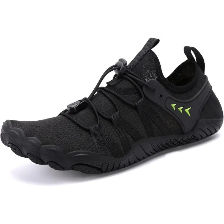 Zapatos de playa zapatos de surf zapatos de piscina zapatos descalzos unisex negro 39 - 1