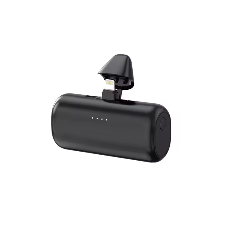 PORCHEDDU Mini Cargador portátil para iPhone, Cargador de teléfono portátil de 5000mAh, badería de carga rápido PD ultracompacta Compatible - 1