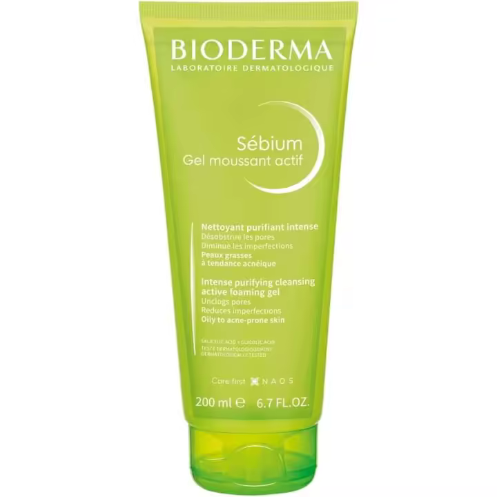 Bioderma Sébium Gel Moussant actif 200 ml. - 1