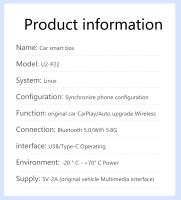 Adaptador Wireless Carplay Android Auto 2en1 Dongle Inteligente 2024 5G WIFI Para iPhone Y Android Compatible Con Volvo Benz MG Kia Chery VW - details 12