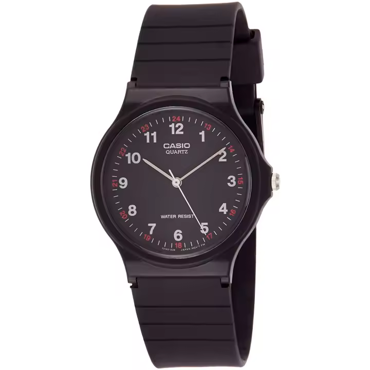 Casio Mq-24-1bldf  Reloj Para Para Hombre Color Negro - 1