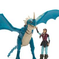 SPIN MASTER - Dreamworks Dragons - Pack Figura Dragón y Vikingo: Nader Mortífero y Astrid de Cómo Entrenar a Tu Dragón - Figuras de Acción Articuladas - 6074005 - Juguetes Niños 4 Años + - Regalo Niño 4 Años + - details 2