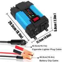 Sistema De Generación De Energía Solar Inversor 110V/220V 6000W Con Panel Solar De 12V 30A Controlador Kit Completo De Cargador - details 3