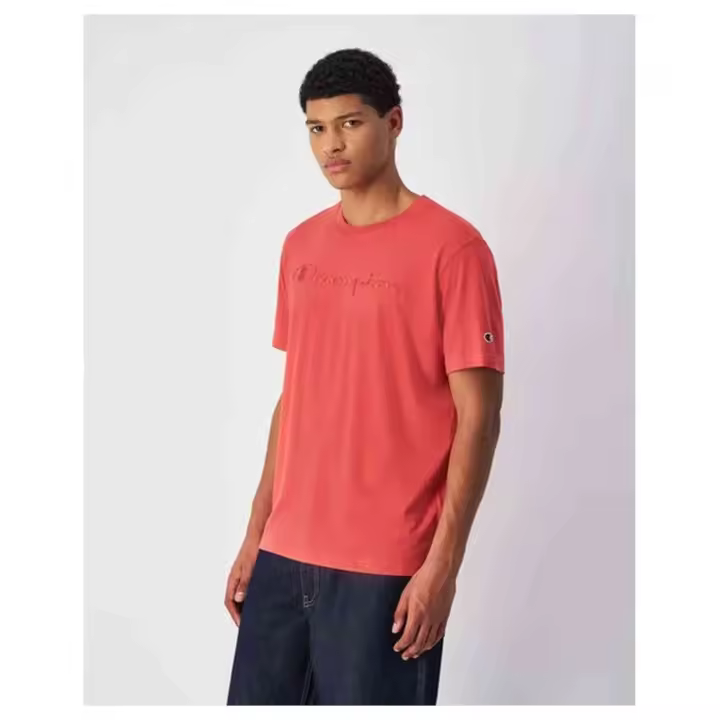 Camiseta Moda marca Champion modelo 220273-Rs068 para ropa hombre en color rojo - 1