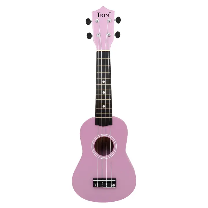  Ukulele Rosa De 21 Pulgadas Para Principiantes Guitarra Mini De 4 Cuerdas Material De La Parte Superior Sapele Regalo Musical Para Niñas - 1