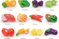 Juego De Juguetes Para Niños Y Niñas Cocina Simulada De Frutas Y Verduras Montessori Educativo Para Niños Y Niñas De 3 a 12 Años - details 9