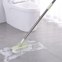 Cepillo Giratorio Telescópico De Cabeza Mate Para Limpieza Profunda De Gruesos Baño Cocina Piso Effortless 120cm - details 0
