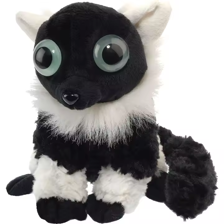 Wild Republic Peluche Lemur de Alta Calidad con Ojos que Brillan en la Oscuridad - 1