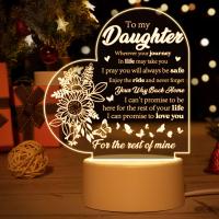 Luz De Noche Única Para Regalo De Cumpleaños Para Hija Regalo De Graduación De Navidad Regalo De Madre Fruta Luz De Noche Personalizada - details 1