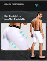Shorts De Correr Para Hombre Secado Rápido Compresión Tights De Gimnasio Y Fitness Deportivos Briefs Maletrunks - details 4