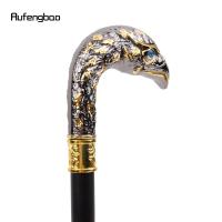 Bastón De Moda Con Cabeza De Águila Dorada Y Negra Elegante Y Decorativo Para Caballeros Cosplay 92cm Con Punta De Goma - details 6