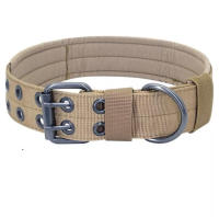 Collar Ajustable Para Perros De Entrenamiento Clásico Reflectante Nylon De Gran Resistencia Táctica Para Aleman Shephard - details 6